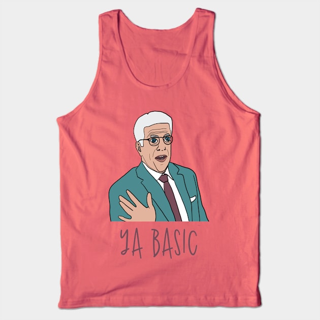 The Good Place, Michael, Ya Basic Tank Top by BasicBeach